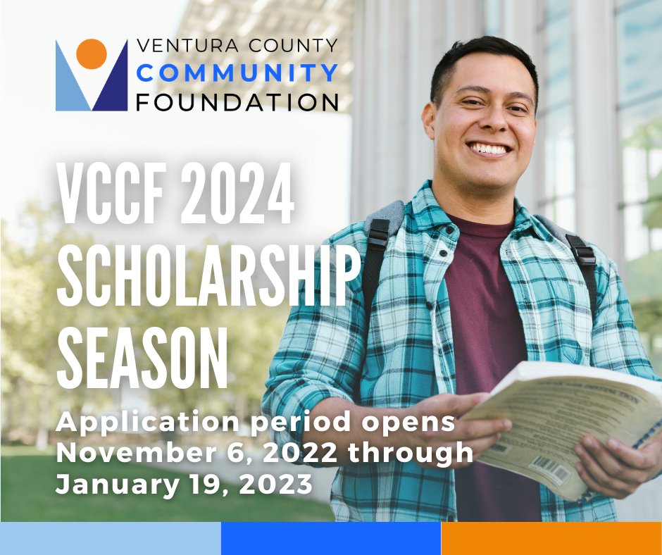 Attention students! The opening of the 2024 VCCF Scholarship Season is less than a month away! Are you ready? Visit vccf.org/scholarships for more information and to get started now.