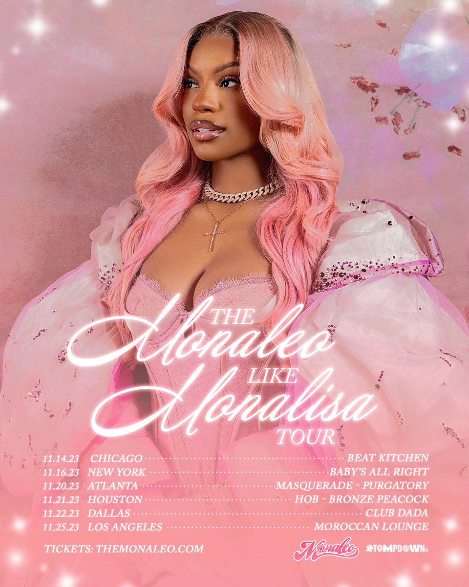 i’m going on tour just to remind y’all how to pronounce my mf name!!! 🤣💕 MONALEO LIKE MONALISA TOUR coming to a city near you !!!!!!! Purchase here: themonaleo.com make sure y’all use to the code “bigleo” to get the early access prices . see y’all soon!!!