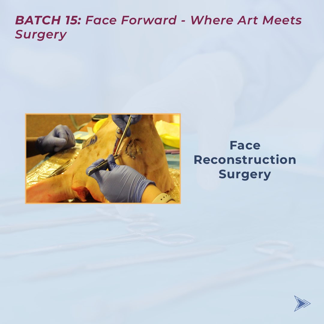 SURGICON2's tweet photo. 𝐁𝐚𝐭𝐜𝐡 𝟏𝟓: 𝐅𝐚𝐜𝐞 𝐅𝐨𝐫𝐰𝐚𝐫𝐝 - 𝐖𝐡𝐞𝐫𝐞 𝐀𝐫𝐭 𝐌𝐞𝐞𝐭𝐬 𝐒𝐮𝐫𝐠𝐞𝐫𝐲

We want to show you the secrets of outer beauty with our amazing new workshop 𝐅𝐚𝐜𝐞 𝐑𝐞𝐜𝐨𝐧𝐬𝐭𝐫𝐮𝐜𝐭𝐢𝐨𝐧 𝐒𝐮𝐫𝐠𝐞𝐫𝐲. https://t.co/QQh1bMf91K