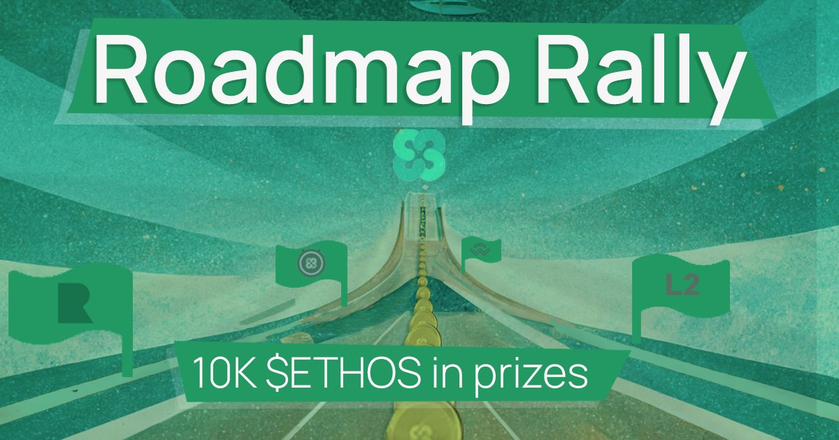 Ethos_io's tweet photo. 🏆🏎️ 🪙 🏎️ 🏆 🏎️ 🪙 🏎️ 🏆 🏎️ 🪙 🏎️ 🏆 🏎️ 🪙
The @Ethos_io Roadmap Rally #giveaway event is now live, and we’re hitting on all cylinders!

This Gleam #contest is designed to get you to rally around the Ethos roadmap. Each time you learn about one of our unique, announced platform features and those on the road ahead – like the #Republic crowdfund, #token launch, fiat on/off ramp, #walletconnect – you can earn multiple contest entries.

Be one of 10 lucky winners at the #RoadmapRally finish line to receive a prize of 1,000 $ETHOS tokens!
Visit: https://t.co/uv82UGJmJ0 to get started now.
🏆🏎️ 🪙 🏎️ 🏆 🏎️ 🪙 🏎️ 🏆 🏎️ 🪙 🏎️ 🏆 🏎️ 🪙