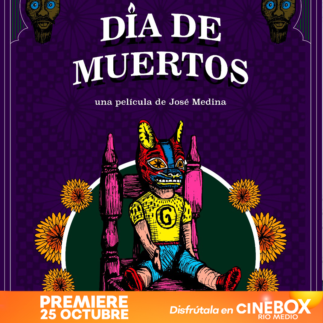 El "Día de Muertos" se acerca💀

Disfruta de la #premiere exclusiva de este #film🎞️ en la sucursal Rio Medio 📍 este 25 de octubre 📅🟠

Recuérdalos en #Cinebox 🏵️🍊