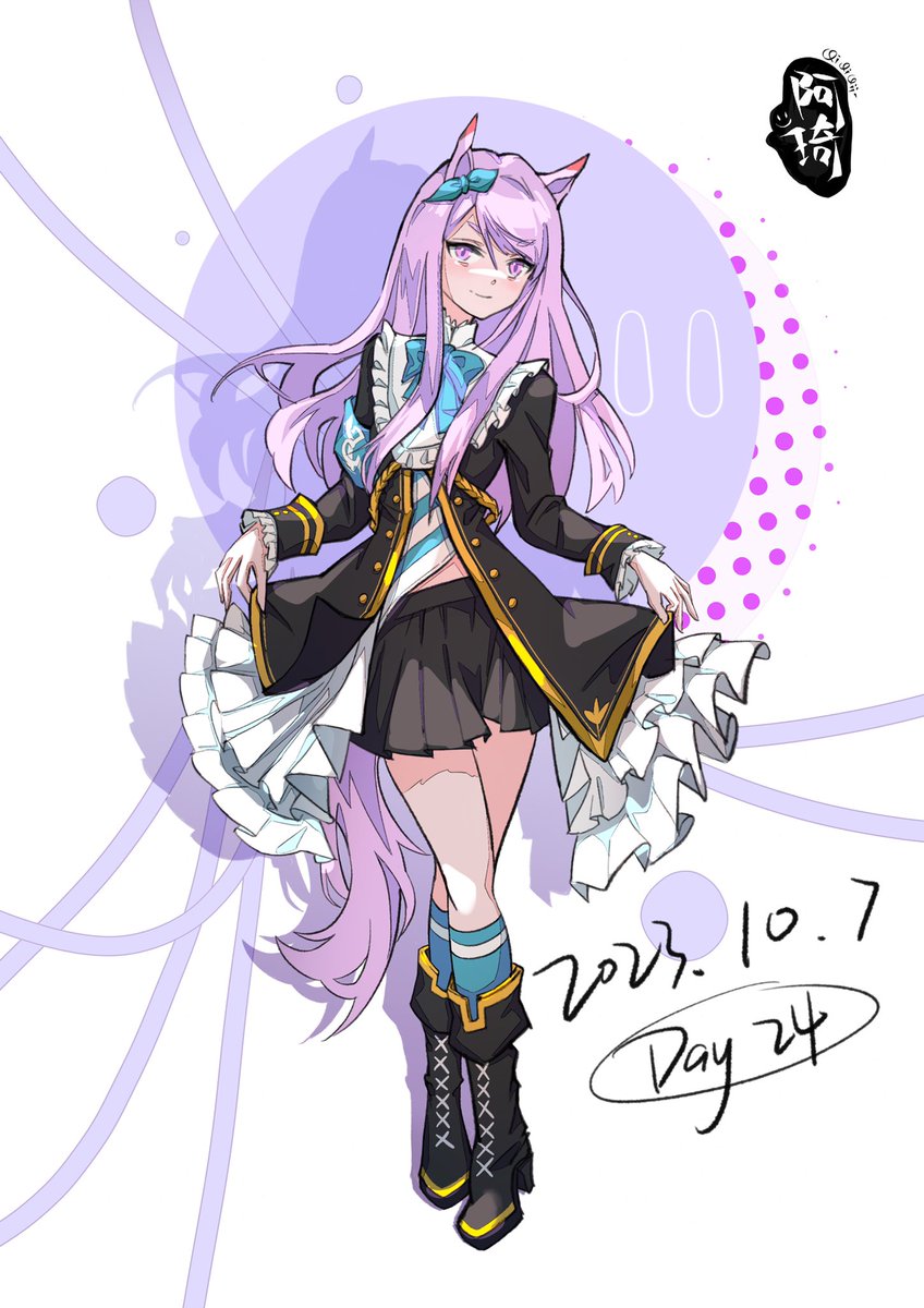 目白麦昆 #ウマ娘 #メジロマックイーン #ウマ娘プリティーダービー #illustration #100日チャレンジ