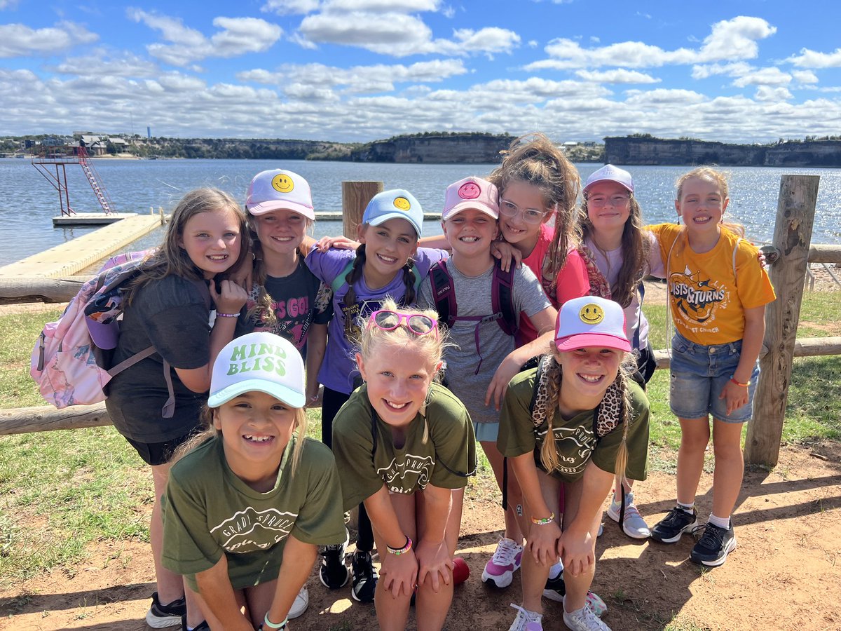 ActonElementary's tweet photo. We made it to Camp Grady Spruce We’ve unpacked our bags, set up our cabins, and are about to head out on our first trails! 🏕️

There’s no better place to learn science than in the GREAT OUTDOORS! We are so excited about all the learning/FUN that is to come! 

@granburyisd https://t.co/cAkb8L7Bvl