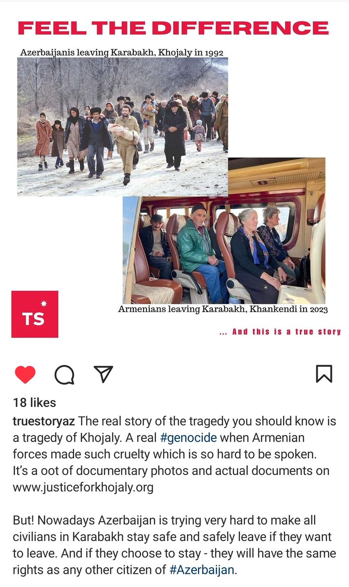 Nazikom_'s tweet photo. @richkauz @RobertMCutler Sincerely... #Feelthedifference #Thisisatruestory #Karabakh #Azerbaijan #Armenia https://t.co/8mz8uHIcGn