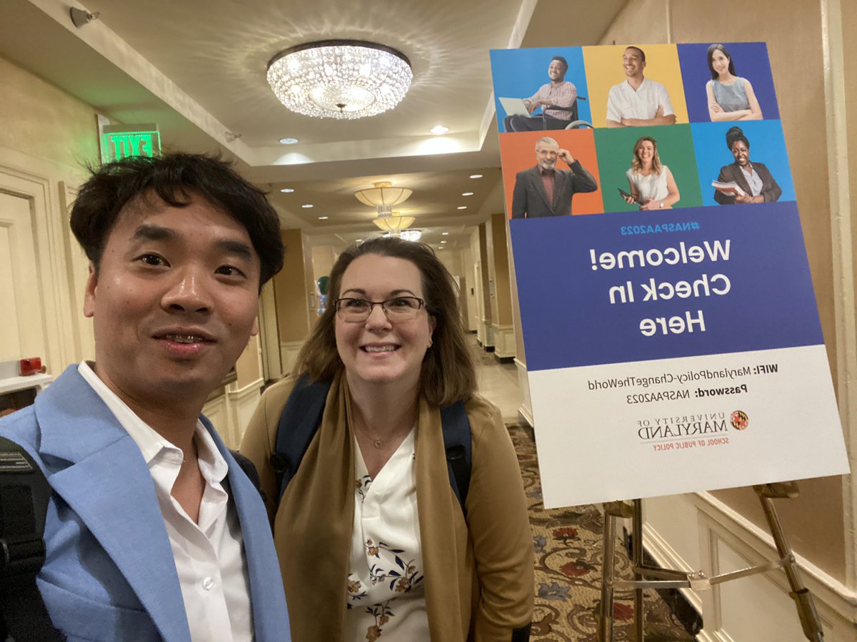 BrianykAn's tweet photo. @naspaa Accreditation Institute is a day LONG program, and it’s awesome! You get to meet your colleagues, including editors of @PAReview, @RegionalStudies, Small Business Exonomics, those you knew by book/papers, and new colleagues. 15 mins break between each session is very fun! https://t.co/gxrjYTCO4e