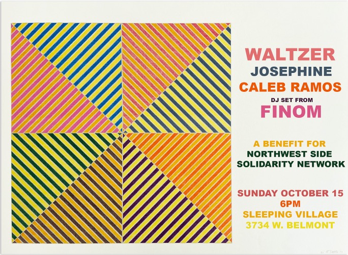 itsJOZ's tweet photo. HI, come out to Sleeping Village this Sunday at 6 pm for an awesome show. All proceeds got to Northwest Side Solidarity Network which provides for migrant families in need.
Very excited to be apart of this😊 https://t.co/g2jMBNy4rV