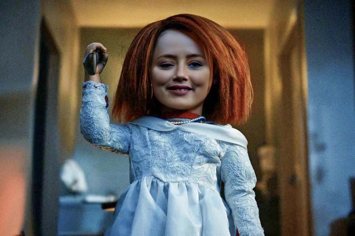 Amber Heard to replace animatronic doll in Chucky TV series #AmberHeardIsToxic