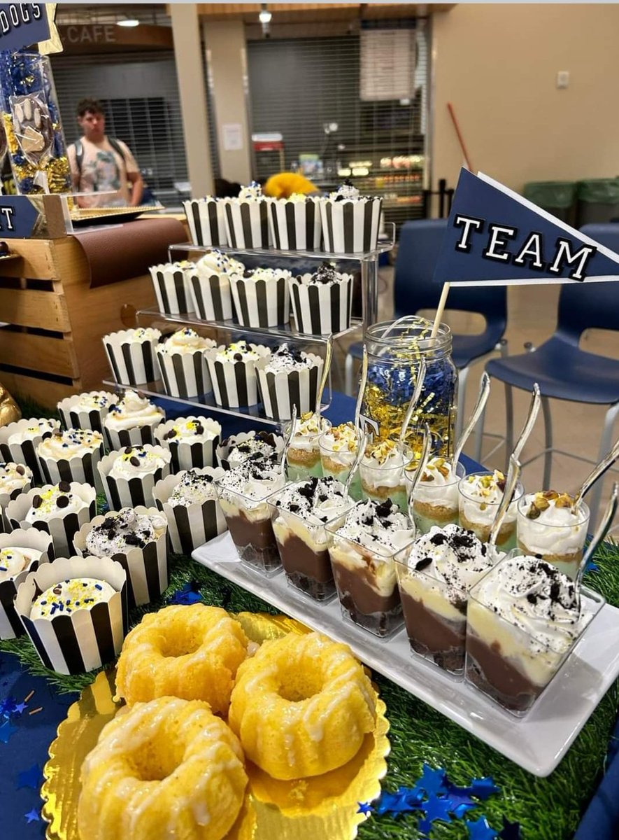 Just WOW!!  Crystal Sisko of CQ Cakes outdid herself with this amazing spread of desserts for our Senior team dinner!! Everything tasted as good as it looks!  We are so appreciative of your talents and generosity!!
