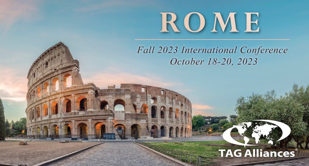 Next week TAG Alliances members from around the world will be attending our Fall International Conference in #Rome! Be sure to follow along using #TAGRome. #Law #Accounting