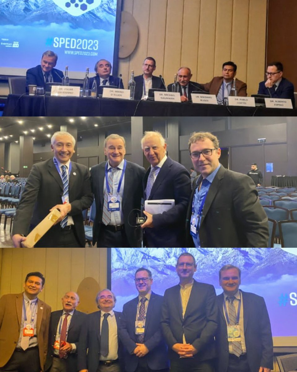 sage_gastro's tweet photo. 👉 El Dr. Oscar Laudanno, presidente de #SAGE encabezando al equipo de la Sociedad en #SPED2023🇨🇱

#EquipazoSAGE #OPGE https://t.co/oT7eypOwjG