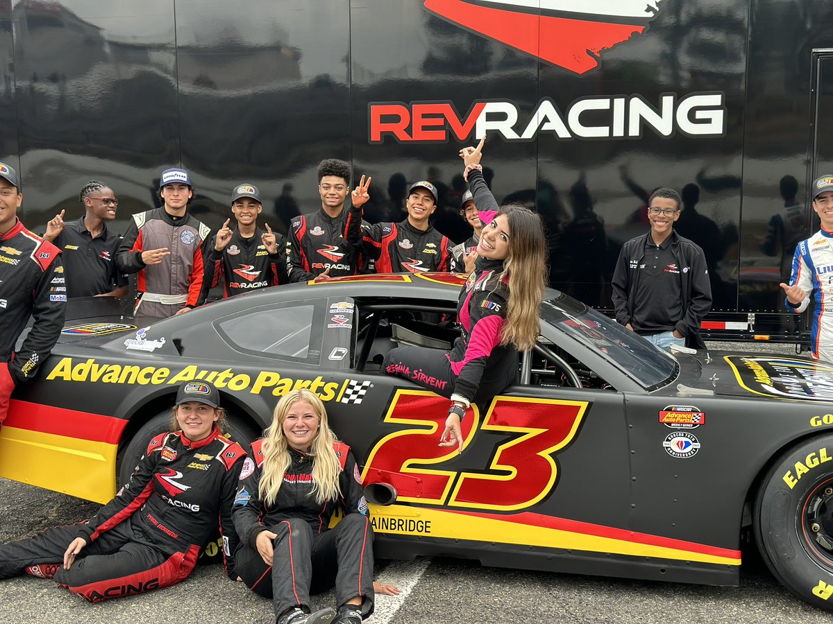 That’s a wrap!! 😅

<a href="/AdvanceAuto/">Advance Auto Parts</a> | <a href="/NASCARDiversity/">NASCAR Drive for Diversity</a> | #TeamChevy