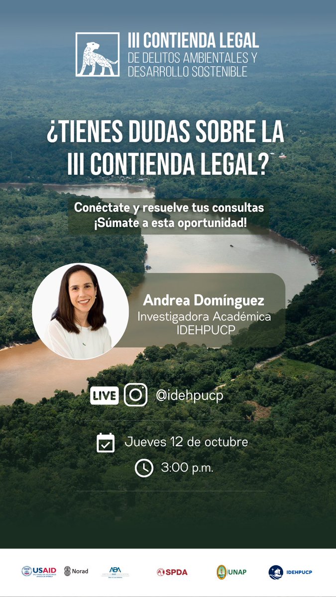 III Contienda Legal de Delitos Ambientales tweet media