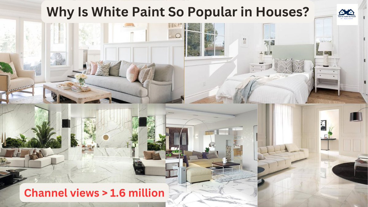 ajay_laad's tweet photo. Why Is White Paint So Popular in Houses? | Advantages of White Paint in ... https://t.co/HKbXVZIyxo via @YouTube https://t.co/sHHNAEoMBT