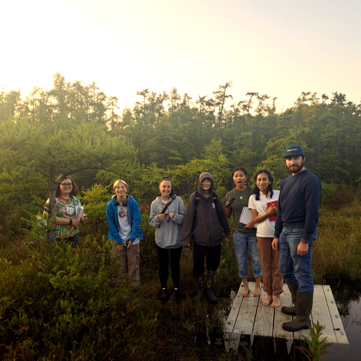 Snapshots from last month's environmental studies camping field trip to Door County!