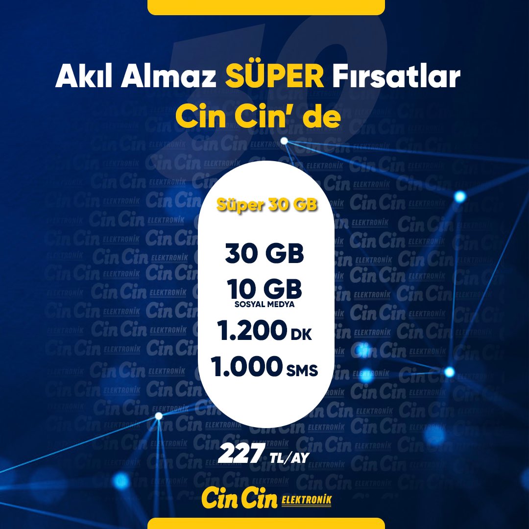 Akıl Almaz Süper Fırsatlar Cin Cin’de.

Tüm Bunlar ve Daha Fazlası Cin Cin Elektronik ve Cin Cin Mağazalarında Sizleri Bekliyor!

.
.
.
.
.
#electronic #cincinelektronik #turkcell #iletişimedairherşey #küçükevaletleri #apple #telefon