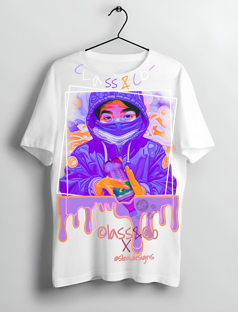 mcgiios's tweet photo. Nueva camiseta a la venta slimi designs x class&amp;co wear https://t.co/TA1mURFip1