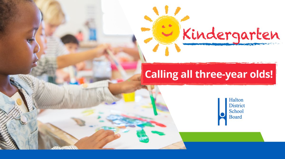 HaltonDSB's tweet photo. NEWS RELEASE🗞️: The #HDSB is hosting Calling All Three-Year Olds Kindergarten open houses over the next several weeks.

➡️Read more including finding the open house nearest you: https://t.co/wdZn6Aj7vG https://t.co/qwPTQylhcj