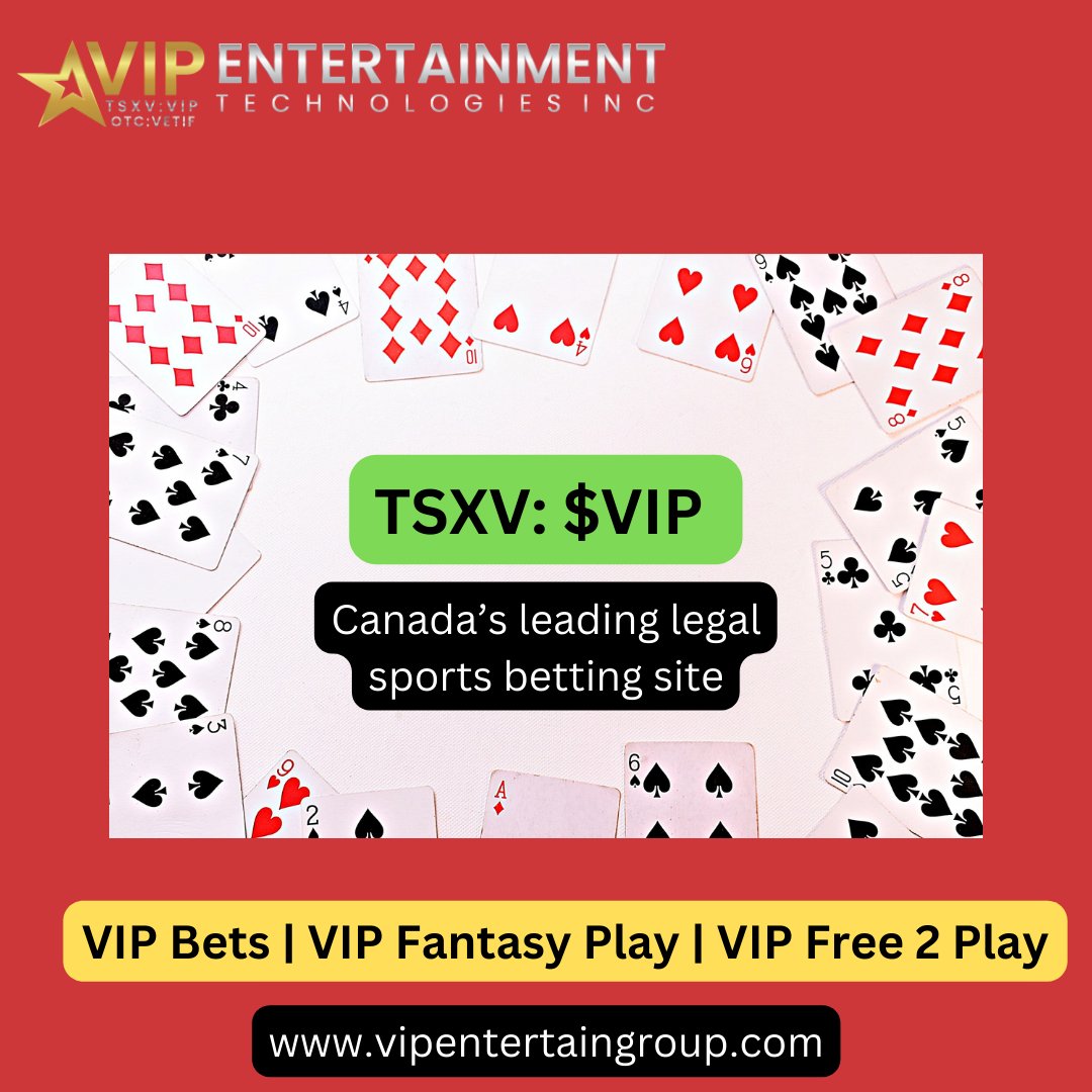 🎉 Exciting news! VIP Entertainment Technologies Inc. is now live on the Toronto Stock Exchange Venture! 🚀
( $VIP ) stock business at a market cap of  $1,647,654, and stock price at $ 0.08 provides great option for investors. 

 $VIP $AVTX $NCLH $XPEL
#TSXV #Investing #Sports