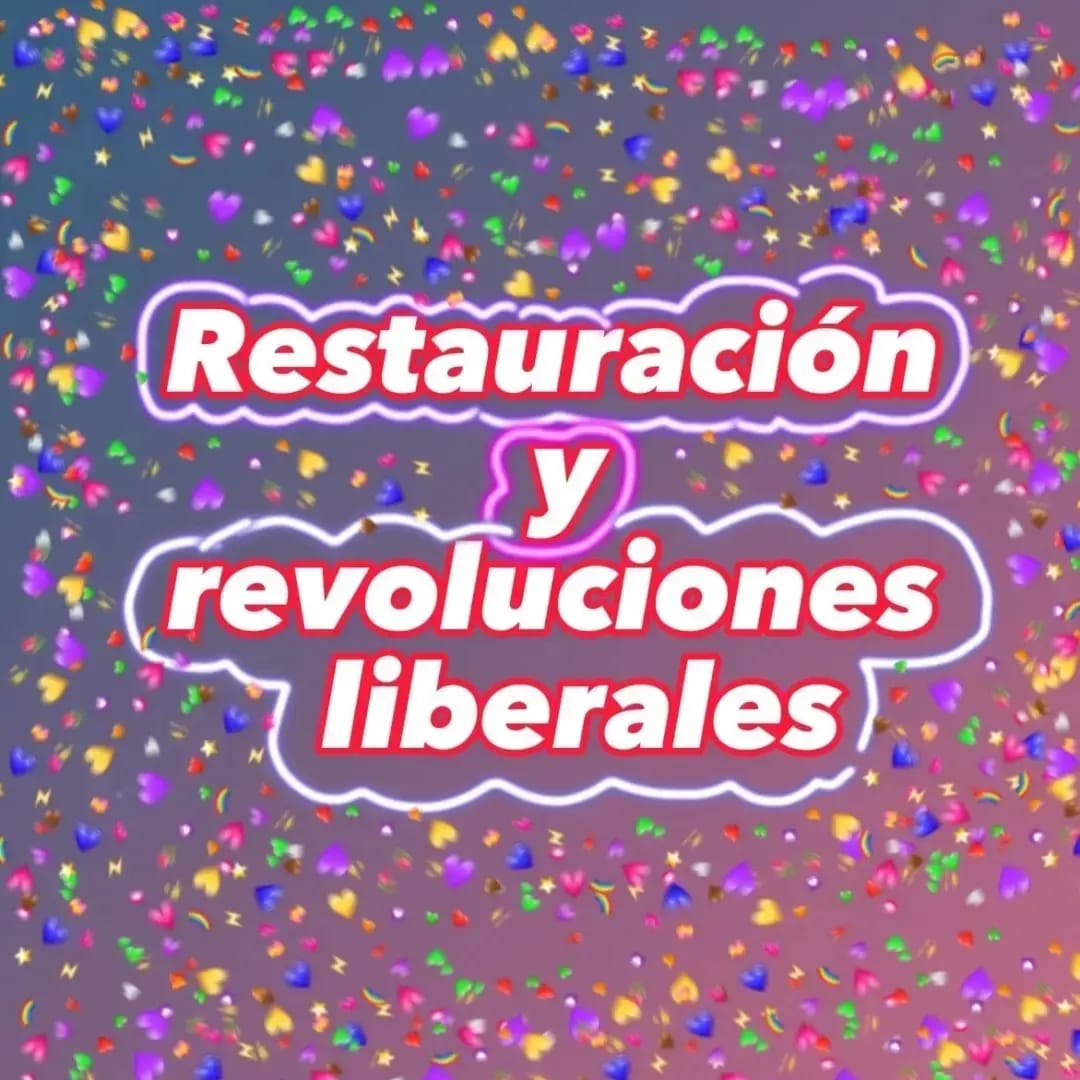 monarcasdeconfi's tweet photo. Restauración y Revoluciones liberales parte 2📚. #iesalbarregas #RevoluciónAlbarregas https://t.co/am7RgGr4RT