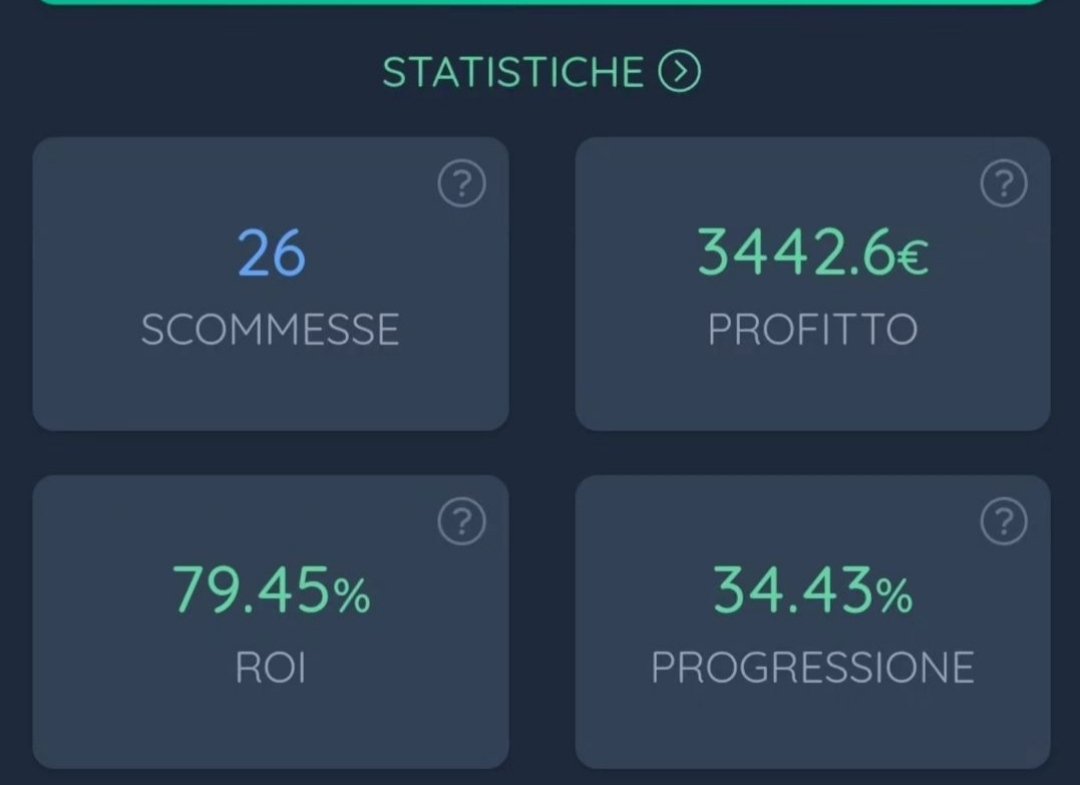 Tipster con numeri assurdi 😎

Vi inserisco il link al canale Telegram
⬇️
 t.me/+lW1vagsAj0Y5Y…