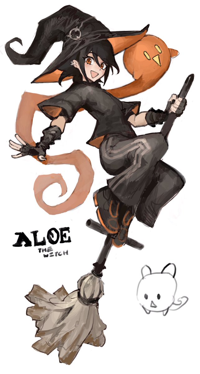 「(OC) Aloe the witch」|Saiykikのイラスト