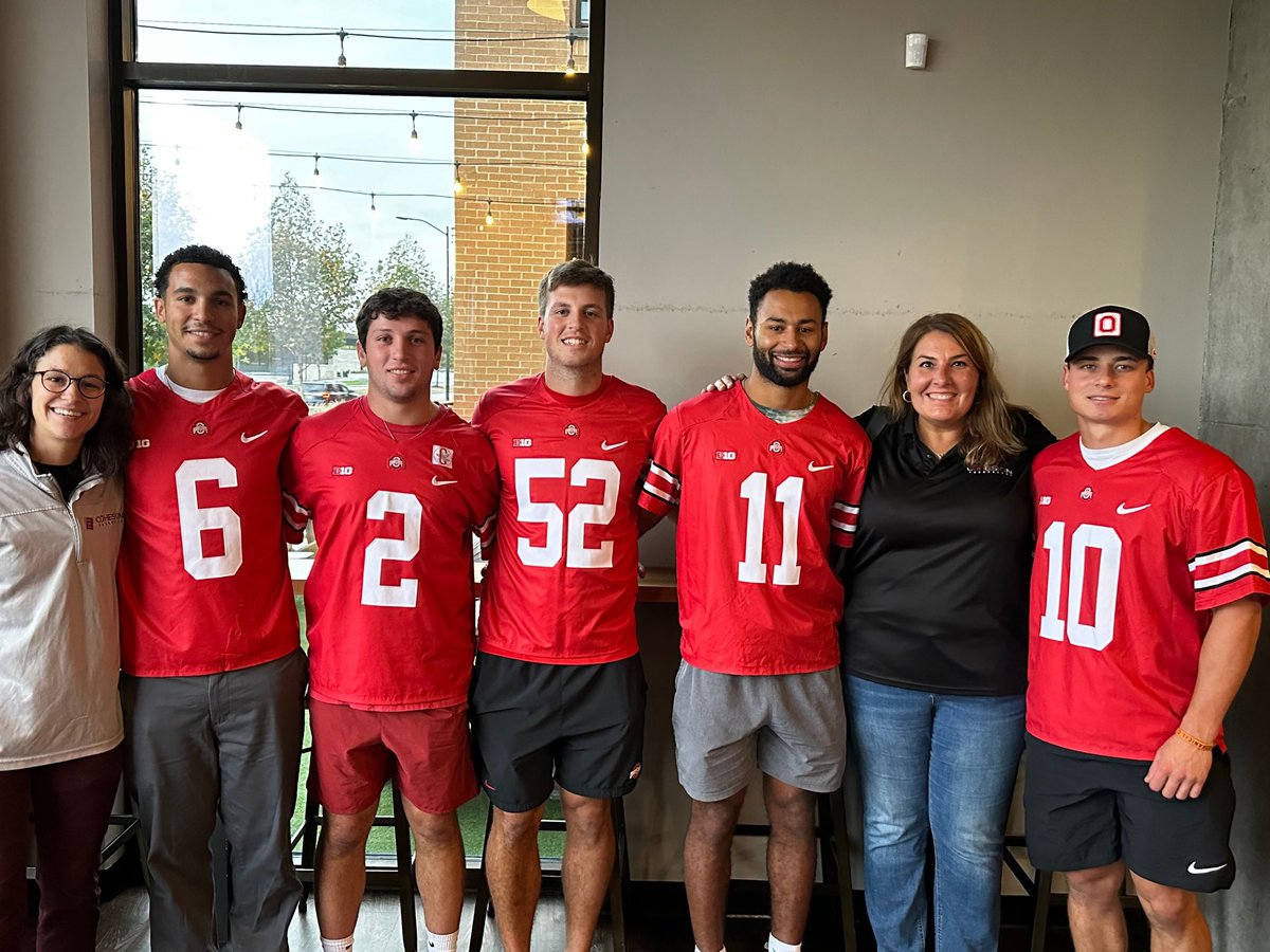 elifisher23's tweet photo. Had a great time with my Cohesion Foundation teammates  at the One Dublin Happy Hour at Pins Mechanical! Got to play a few friendly rounds of duckpin bowling and meet a few Buckeye fans all while supporting the mission of helping local families in need! #ALLinOSU https://t.co/An7M8bbsx8