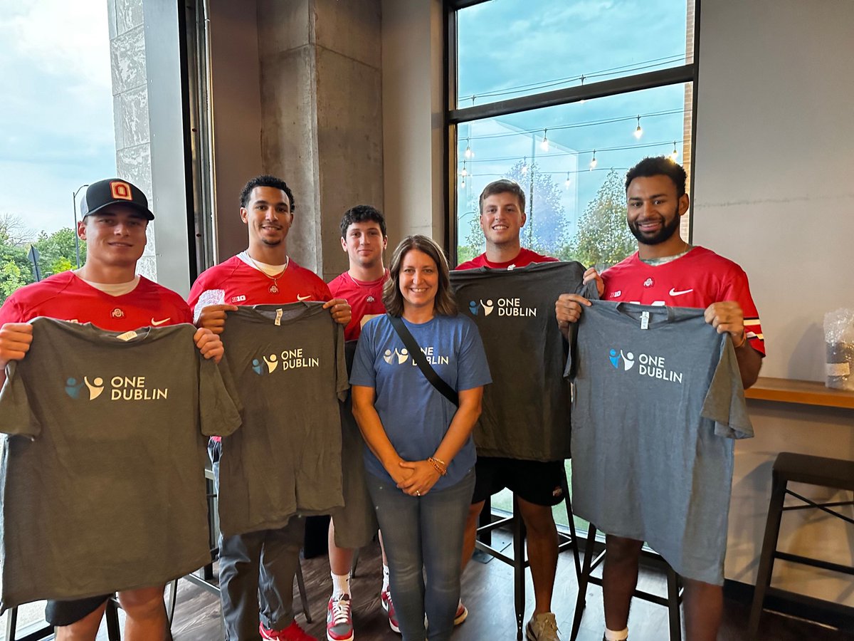 elifisher23's tweet photo. Had a great time with my Cohesion Foundation teammates  at the One Dublin Happy Hour at Pins Mechanical! Got to play a few friendly rounds of duckpin bowling and meet a few Buckeye fans all while supporting the mission of helping local families in need! #ALLinOSU https://t.co/An7M8bbsx8