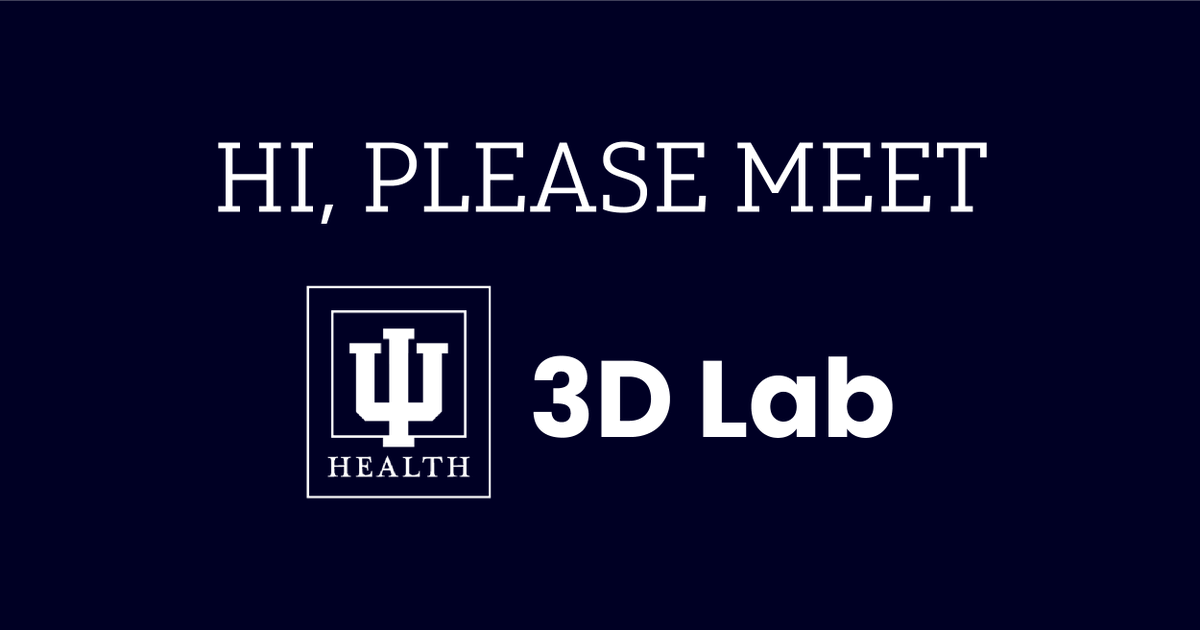16Techinnovate's tweet image. Another #ManufacturingMonth highlight at #16Tech! 

The IU Health 3D Innovations Lab offers design, prototyping and in-house fabrication of medical devices to service patients and staff of multiple departments within IU Health. bit.ly/3RUB92k
