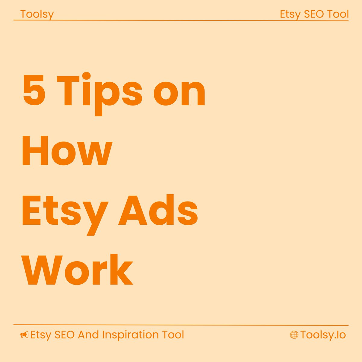 Toolsy_io's tweet photo. 🌟 We shared this article with you to better understand how ads on Etsy work.
#toolsy #etsyseo #etsytools #etsyads https://t.co/SKBvqZVMgk