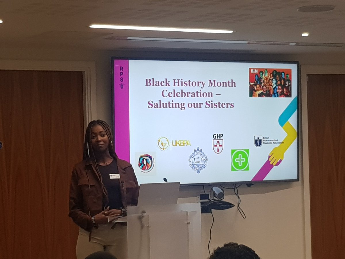 The most powerful quote of the night came from BPSA's Deborah Nyaberi as she looked out at the audience...

'Wow! I have never been in a room full of so many black pharmacists' ❤

#InspiringTheNextGeneration #BlackHistoryMonth #Pharmacy #Belonging