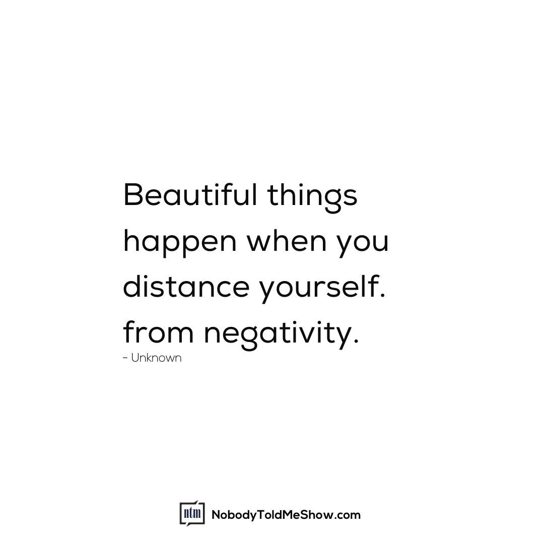 nobodytoldmepod's tweet image. Stepping away from negativity is like opening a window to a brighter, more beautiful world.
 #embracelight #avoidnegativity #hopefulmoments #radiantlife #choosehappiness #stayinspired #journeyforward #findyourlight