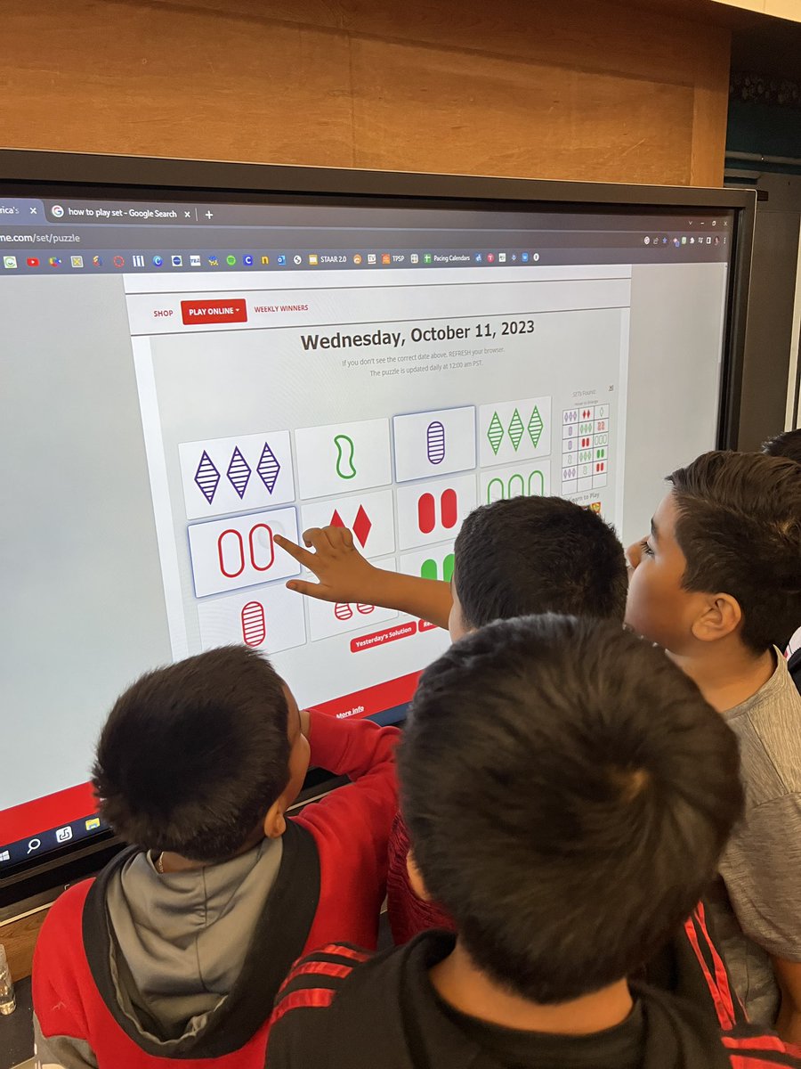 My GT students are LOVING set!! Patterns are powerful!!! #Avcato