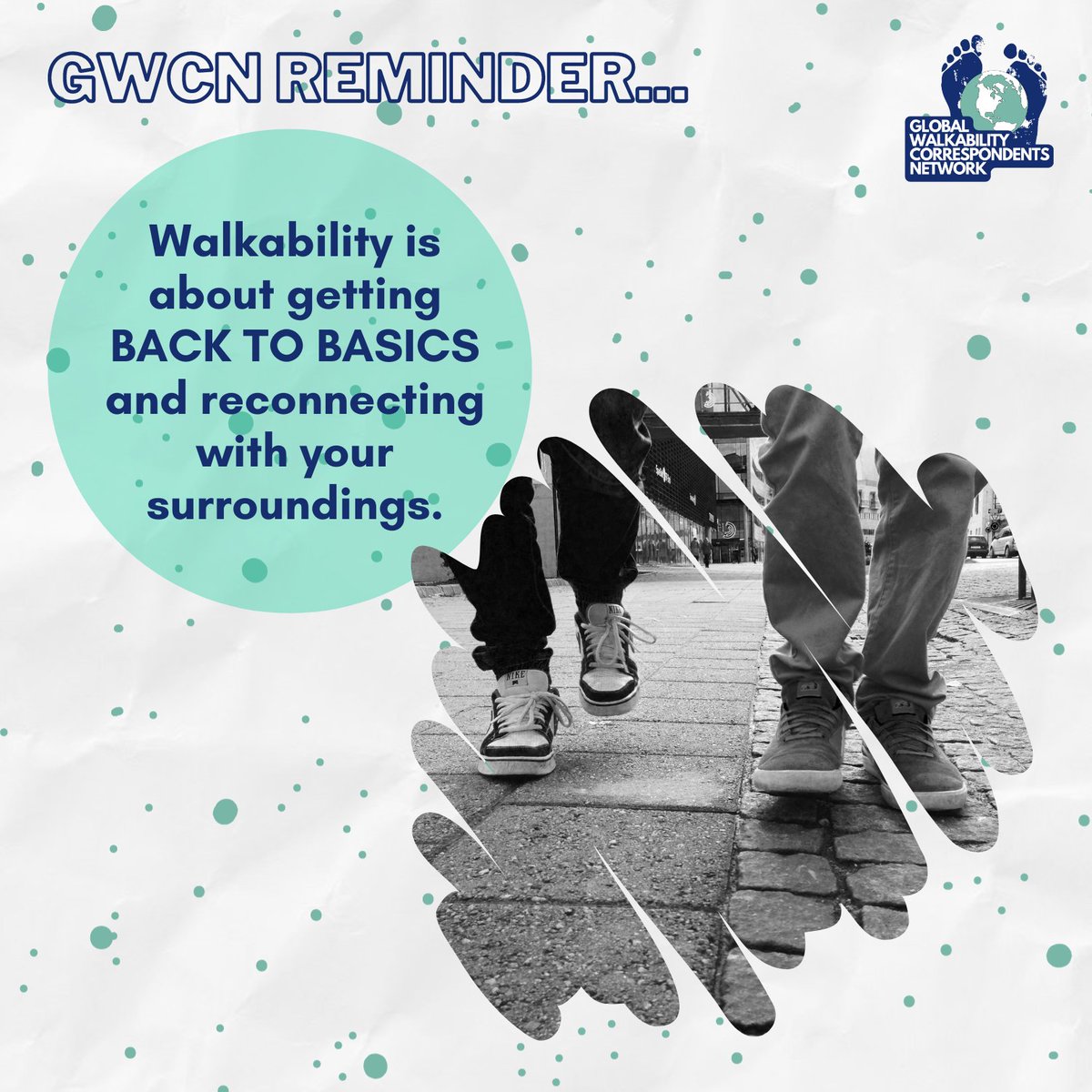 GlobalWalkNet's tweet image. For the Global Walkability Correspondents Network, walking is about going BACK TO BASICS and reconnecting with ourselves and the world around us.

What does #walkability and #walking mean to you?
We invite you to comment below.