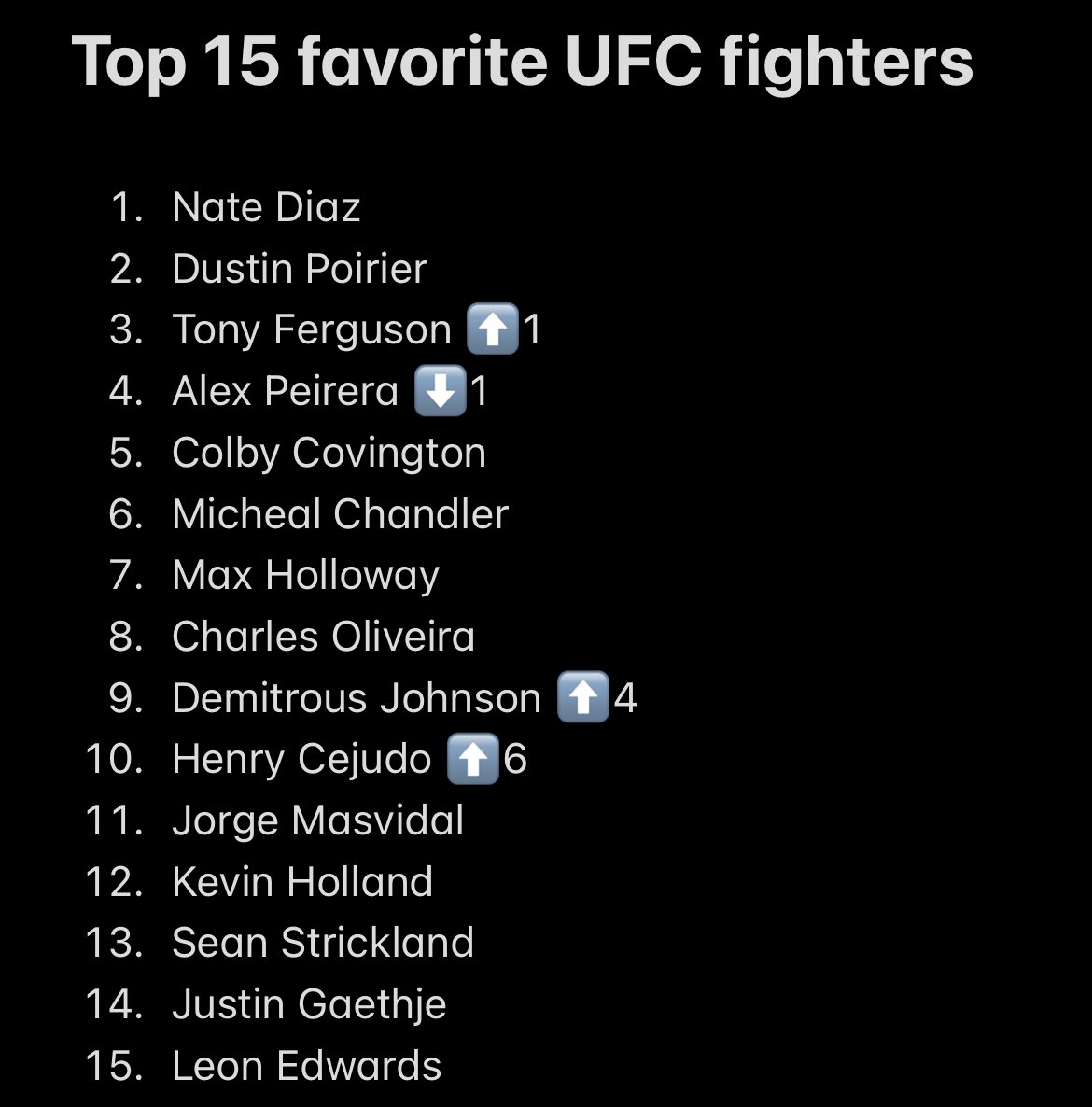 MMA powerhouse tweet media