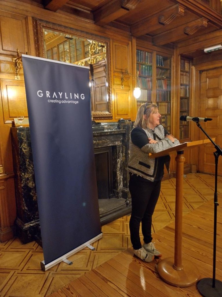 Huge thanks to <a href="/BBCLisaSummers/">LisaSummers</a> for her insights tonight <a href="/GraylingSCOT/">Graying Scotland</a> at <a href="/RCPEdin/">Royal College of Physicians of Edinburgh</a> #health #HealthPR