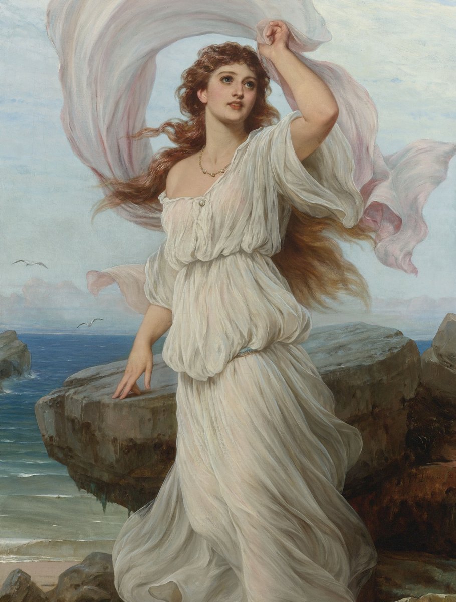 realartvoyager's tweet photo. Miranda by Thomas Francis Dicksee (1819-1895); painted 1881
#art #artwork #artworks #artist #painting #paintings #preraphalite #preraphaelites #miranda #shakespeare #victorian #victorianart #victoriandress #thomasdicksee #dicksee #paintingoftheday #seascape #landscape #women https://t.co/IDoccIseGG