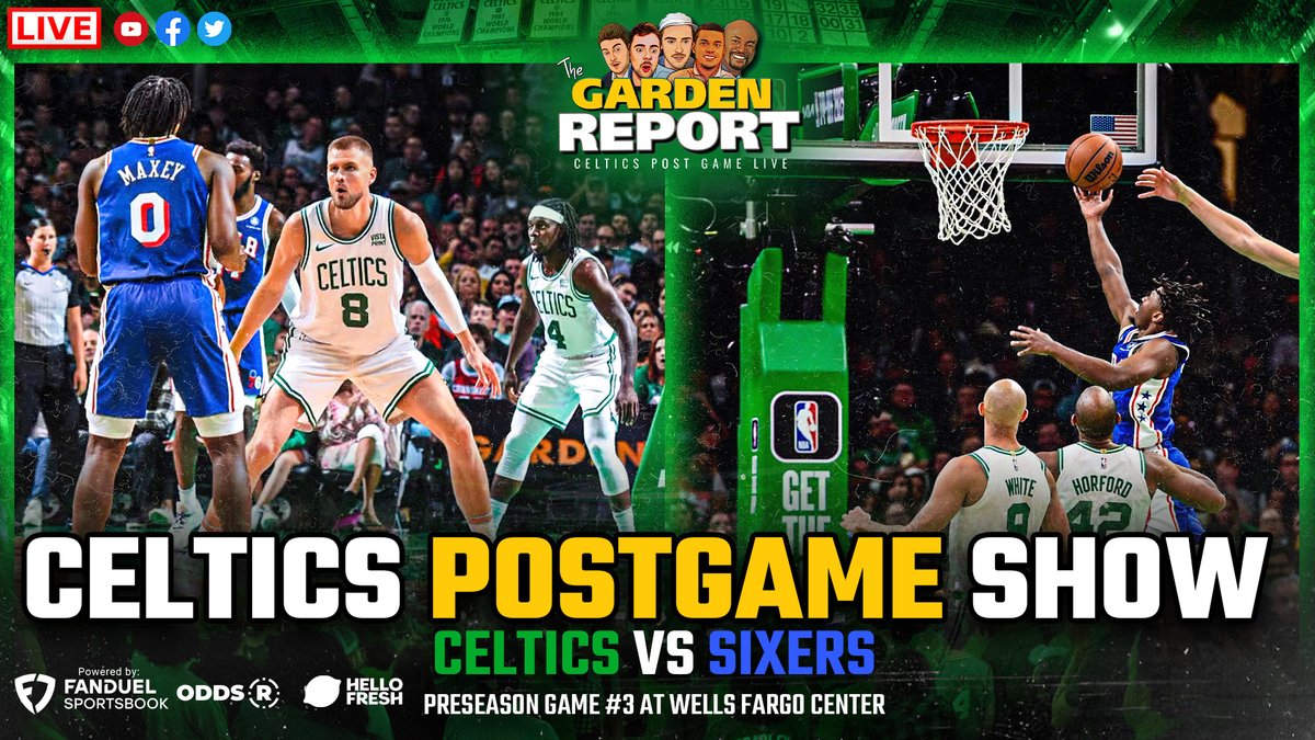LIVE: Celtics vs Knicks Preseason Postgame Show