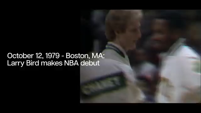 Celtics on NBC Sports Boston on X: Check out Larry Bird's