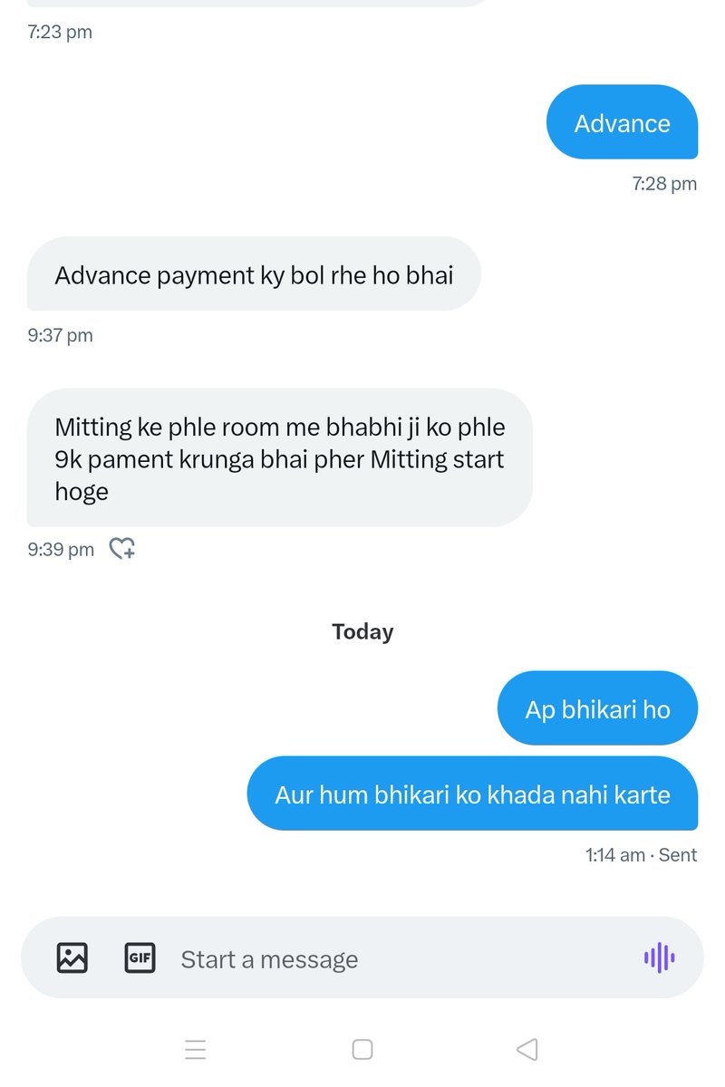 We treat beggars like this so any one who wants real meet advance payment is compulsory other wise you will also be listed in beggars list