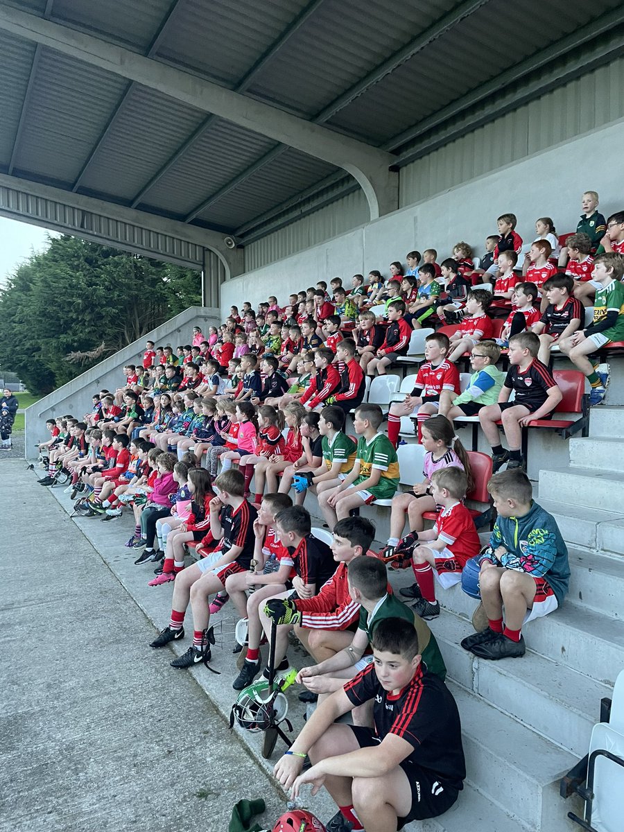 rathmoregaa's tweet photo. Our U11, U9, U7, &amp; U5 hurlers and footballers enjoyed their final training last week. Huge thanks to all our mentors for their efforts and commitment throughout the year. Also thanks to Paul Murphy, Shane Ryan and Paul Horan for their lovely words of encouragement. https://t.co/wKh2bTFqmh