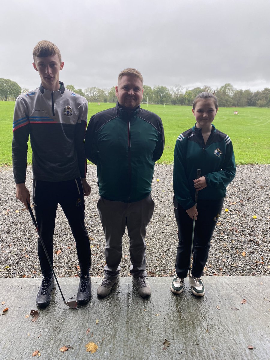 NeasaHarris's tweet photo. @smincw 
A great intro to Golf at NCW golf club today. Thanks to Ian and Bart . Pictured are Marley and Dylan who impressed all with their skills. 🏌️‍♀️🏌️🏌🏾‍♂️⛳️ https://t.co/kRtokuEM3q