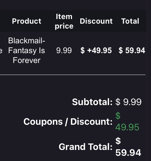 In case you missed it: I have a NEW VIDEO CLIP out for blackmail bitches. Buying with a markup code on<a href="/tag/realloyalfans"class="tags"><span>#realloyalfans</span></a>