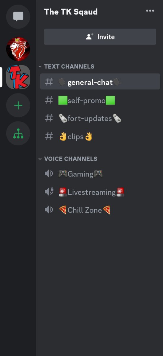 ToxicKnight18's tweet photo. Hey everybody I have upgraded my discord a bit, I'm trying to grow it out some more, this is the TK Sqaud! If you want to join click on my kick channel and join via the invite in my bio! We always accept new members! https://t.co/uQvHTToU7m