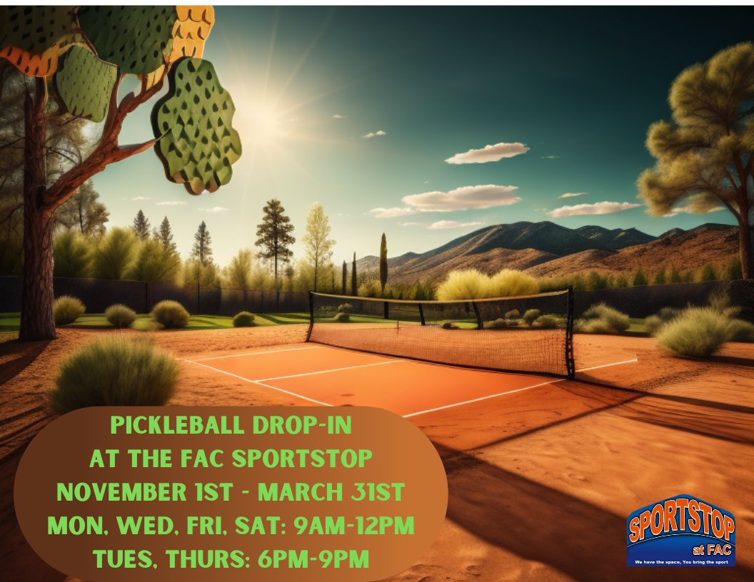 FlagAthClub's tweet photo. Drop-In Pickleball begins November 1st and runs through March 31st! We're so excited to have Pickleball back! Stay tuned for our drop-in rates as we get closer to November. https://t.co/fGpzurLLgR