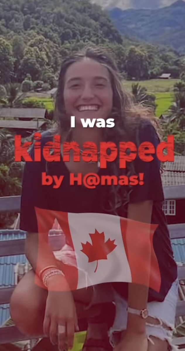 The Canadian family of Tiferet Lapidot, is asking for your help. Tiferet was brutally kidnapped by the Palestinian Hamas and is being held captive in Gaza.

Help to bring her home!

Share this post. Raise awareness.