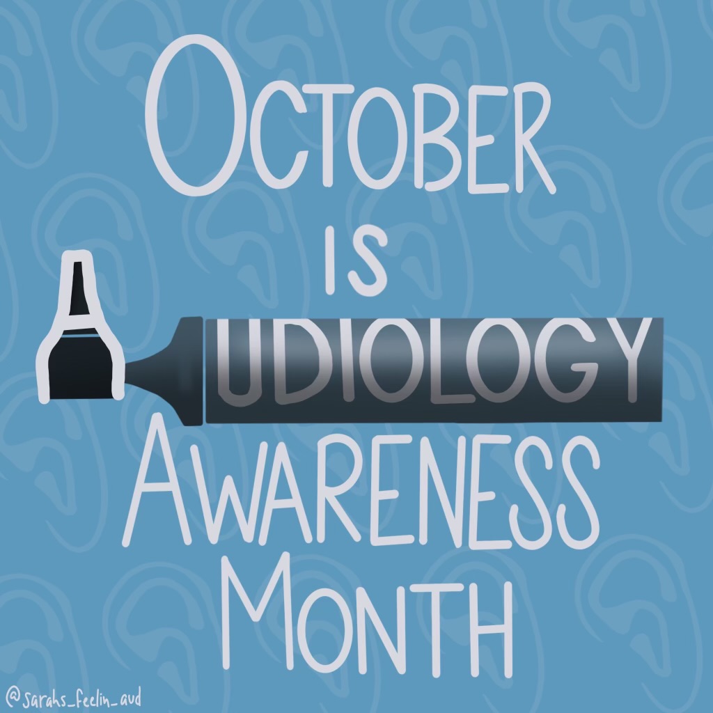 WashUPACS's tweet photo. We celebrate Audiology Awareness Month by honoring all of the audiologists who play a vital role in the case management of all hearing, balance, &amp; other neural system disorders. Want to be an audiologist? https://t.co/GiFSI0GdkD Thank you, Sarah (4th-year AuD) for the artwork! https://t.co/JFODbmnZ3q