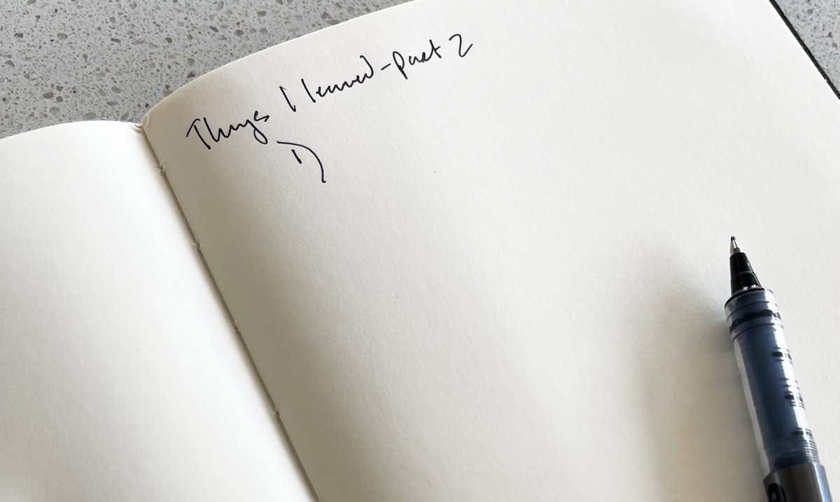 Additional learnings that I've gleaned over my 20 years of experience in strategy and planning. I hope you find some, if not all, of these valuable in some way - especially the last one, it's the most important lesson I can convey. elegantbreakdown.com/2023/10/learni…