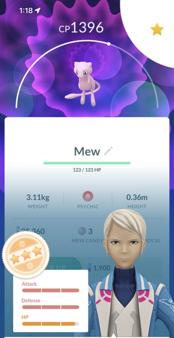 I finally got mew after a year of grinding magikarp 😭 letsgoooooo  #PokemonGO https://t.co/ApJJe7BLm<a href="/tag/pokemongo"class="tags"><span>#pokemongo</span></a>