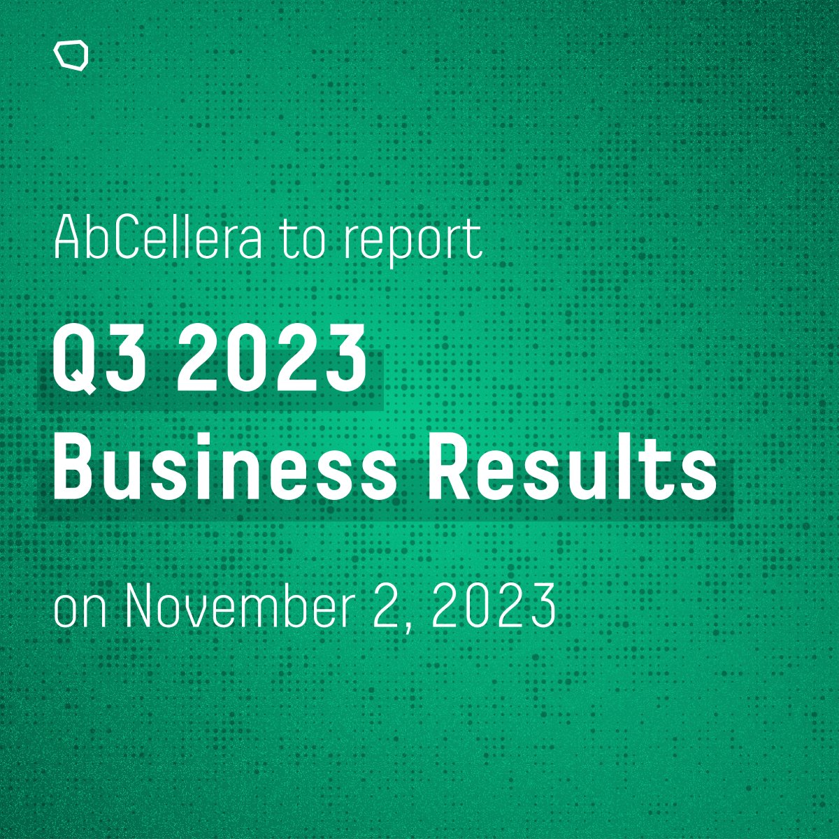 AbCellera to Report Third Quarter 2023 Financial Results on November 2, 2023 ow.ly/FB5650PVMHp