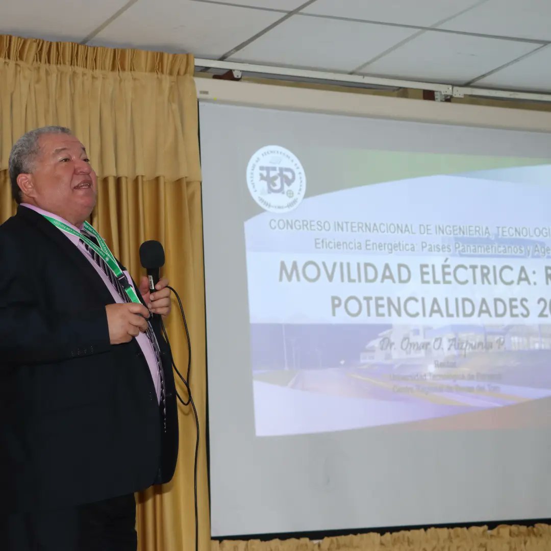 CIITI 2023
Presentación del Dr. Omar Aizpurúa E. Rector <a href="/utppanama/">UTP Panamá</a>
Tema: Movilidad Eléctrica "Retos y Potencialidades"
#UTPBocas